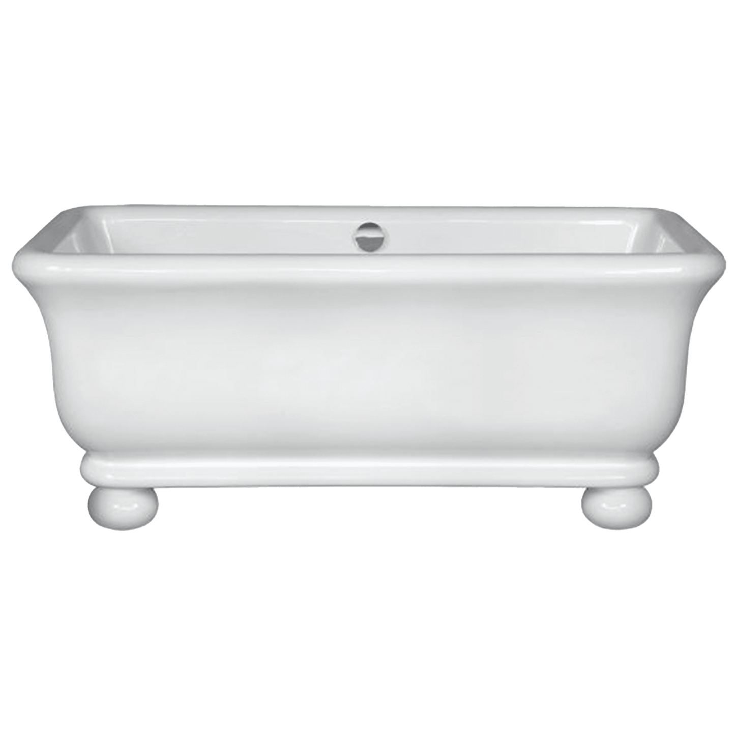 Fireclay Style Freestanding Bath with Bun Feet - Bilden Home & Hardware Market
