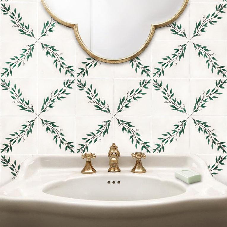 Floreale Hand Painted Tile - Bilden Home & Hardware Market