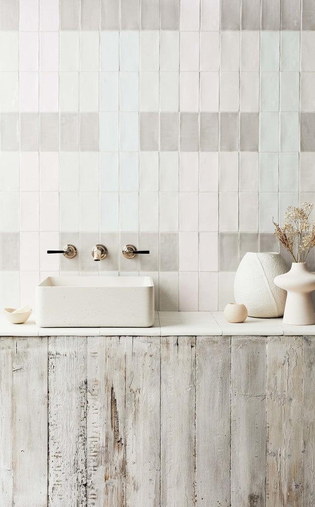 French Grey Glazed Rectangular Tiles - Bilden Home & Hardware Market