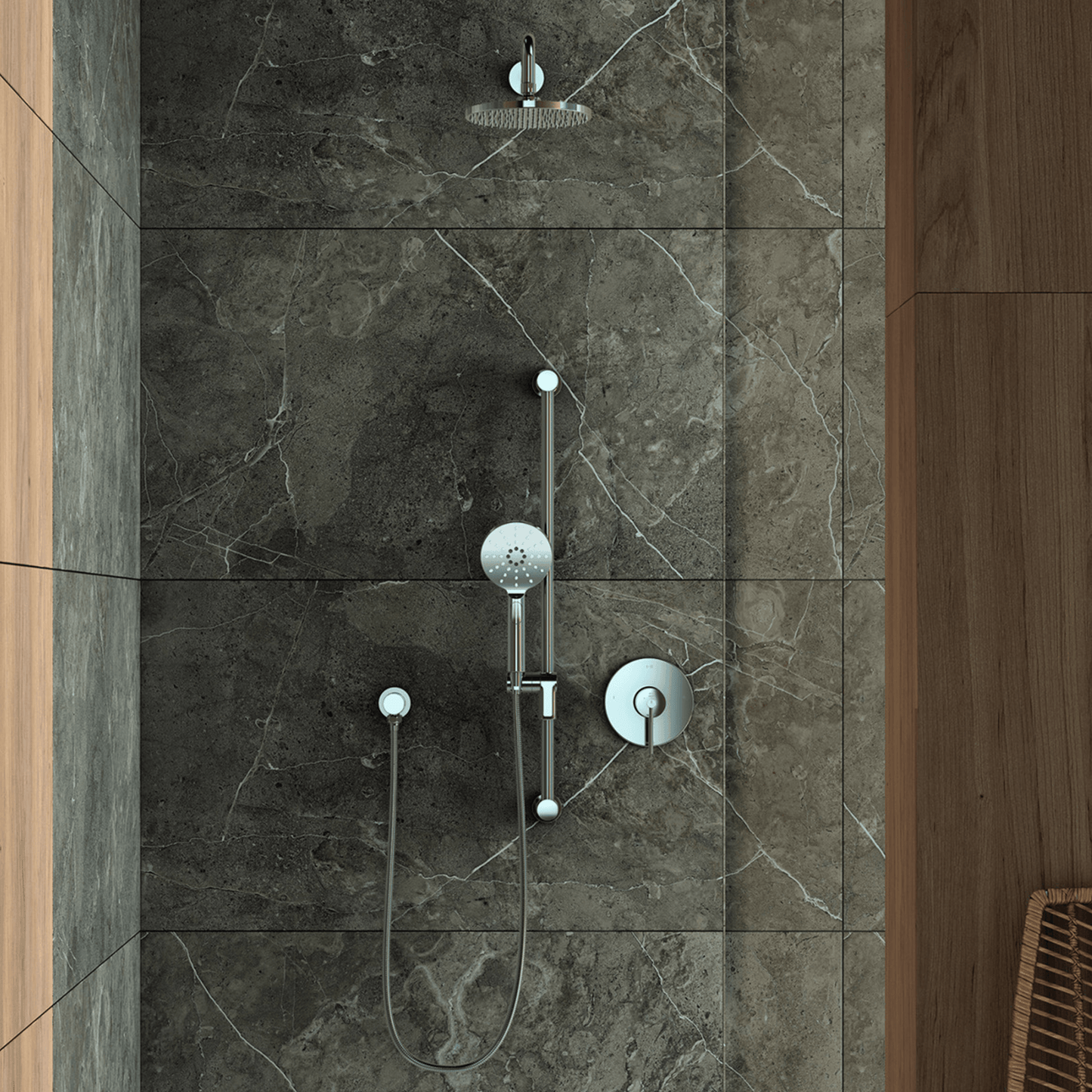 GS Shower Kit with Overhead Shower - Bilden Home & Hardware Market