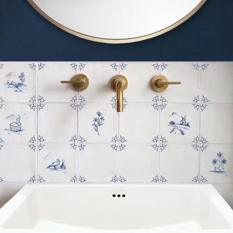 Hand Painted Delft Tiles - Bilden Home & Hardware Market