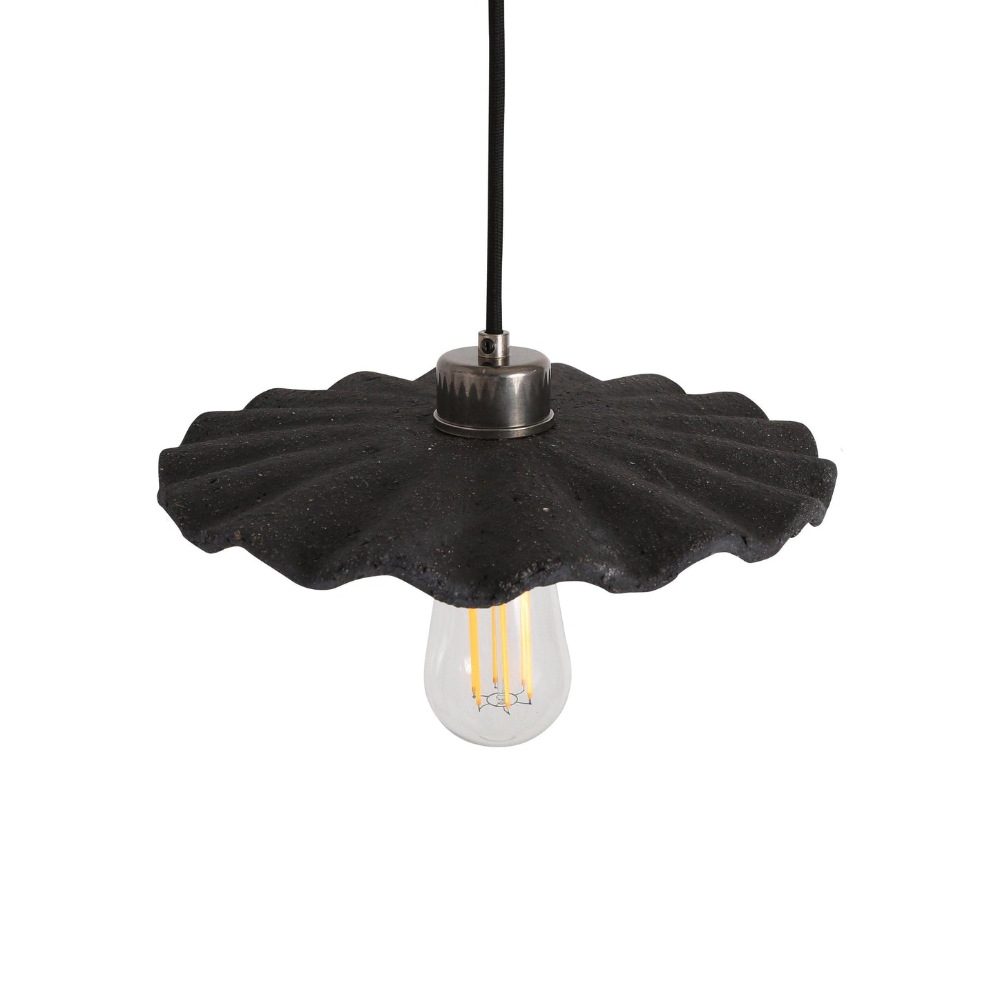 Kapok Ceramic Scallop Pendant Light - Bilden Home & Hardware Market