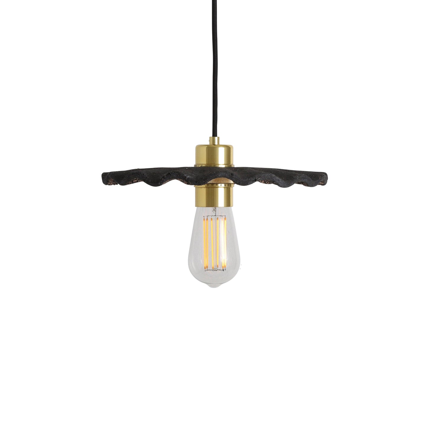 Kapok Ceramic Scallop Pendant Light - Bilden Home & Hardware Market