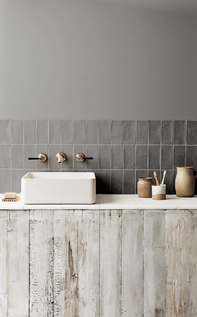 Limestone Grey Glazed Rectangular Tiles - Bilden Home & Hardware Market