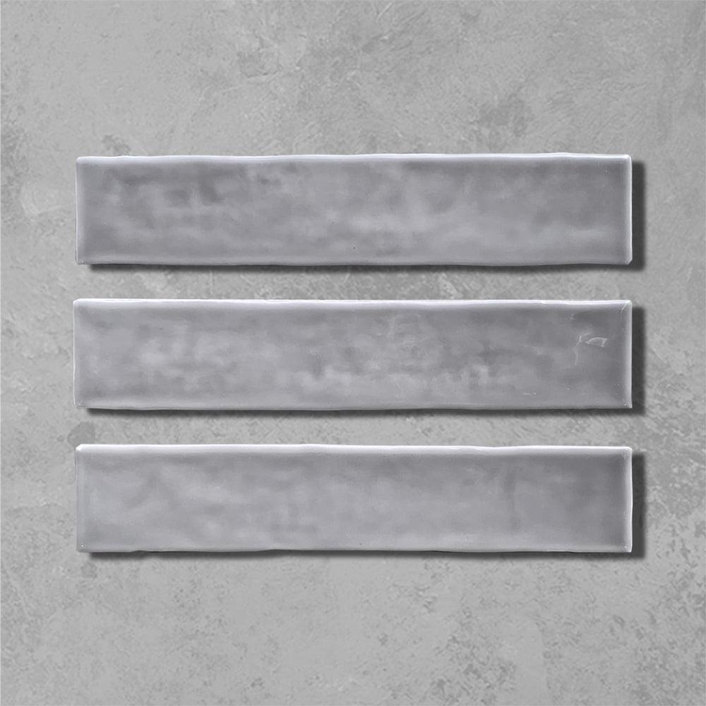 Limestone Grey Glazed Skinny Tiles - Bilden Home & Hardware Market