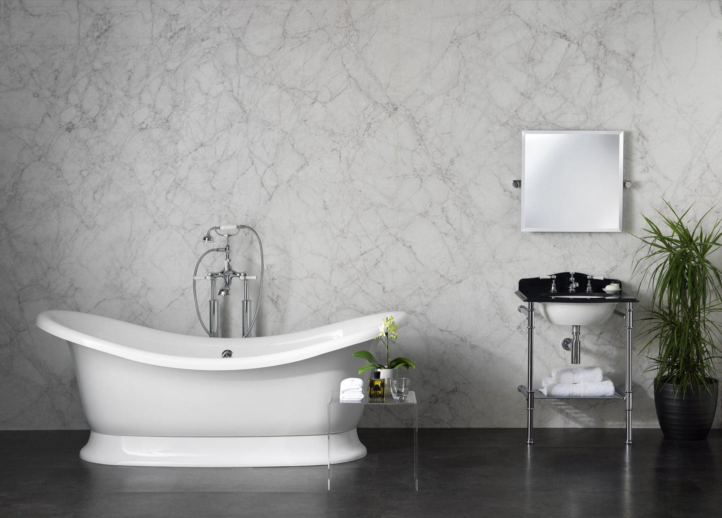 Marlborough Freestanding Bateau Slipper Bath - Bilden Home & Hardware Market