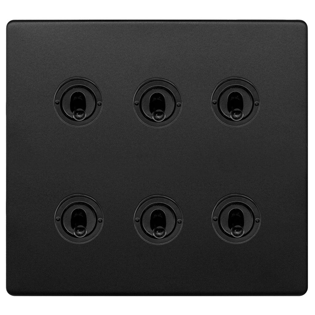 Matt Black Dimming Toggle Light Switch - Bilden Home & Hardware Market