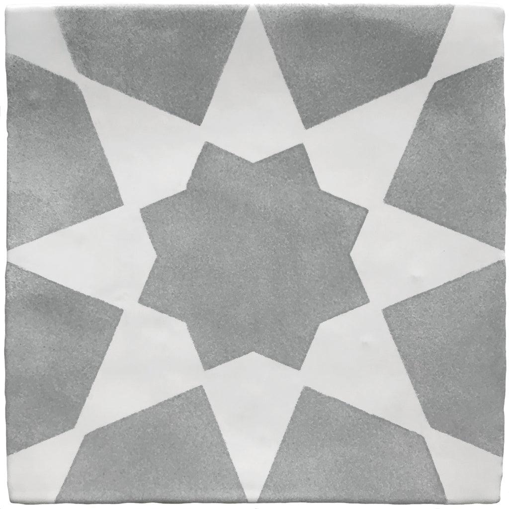 Medina Hand Painted Star Tile - Bilden Home & Hardware Market