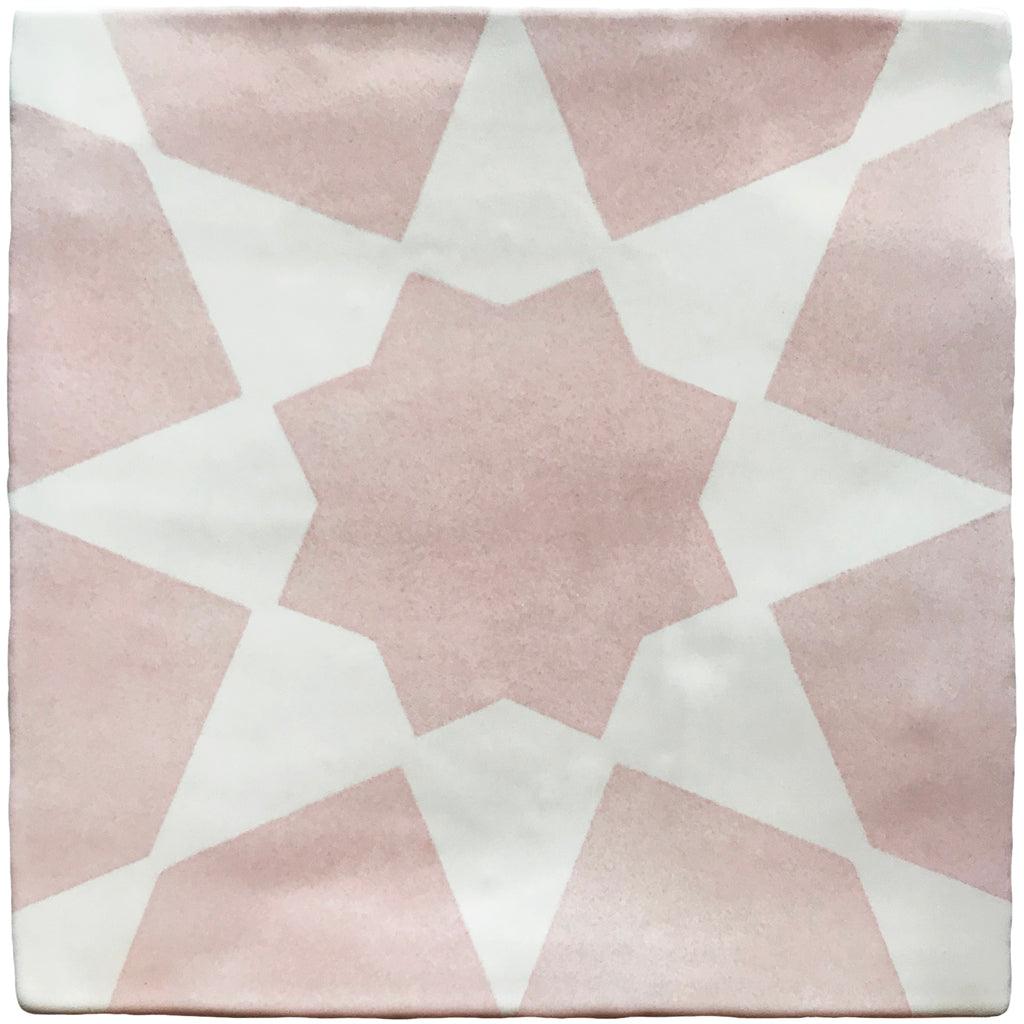 Medina Hand Painted Star Tile - Bilden Home & Hardware Market