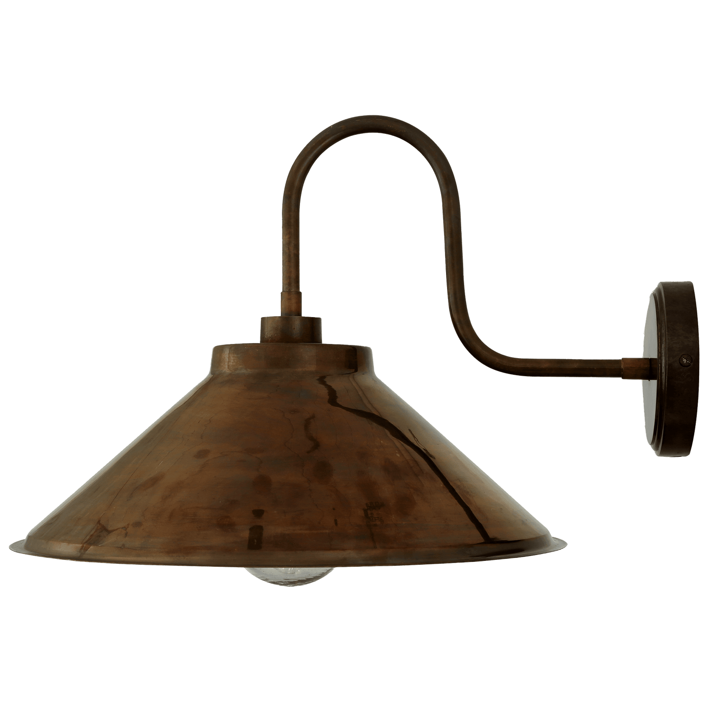 Nerissa Brass Swan Neck Wall - Bilden Home & Hardware Market