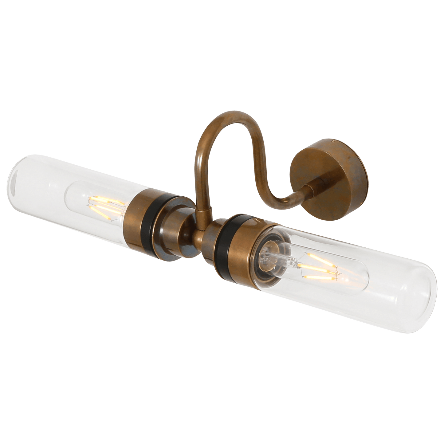 Nevis Glass Bathroom Wall Light - Bilden Home & Hardware Market