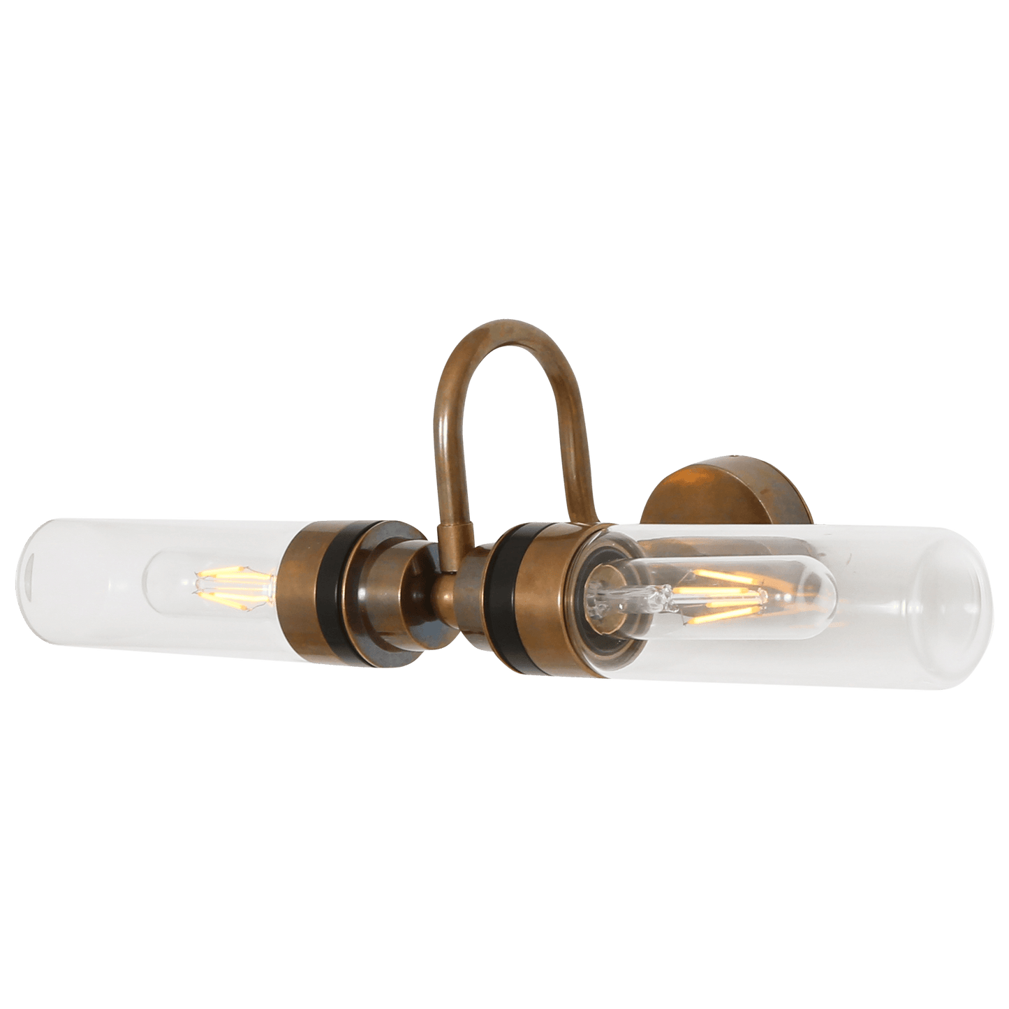 Nevis Glass Bathroom Wall Light - Bilden Home & Hardware Market