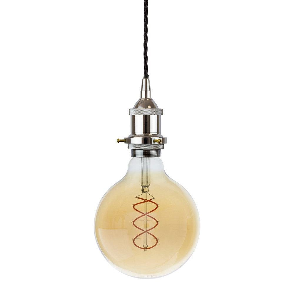 Nickel Pendant Bulb Holder - Bilden Home & Hardware Market