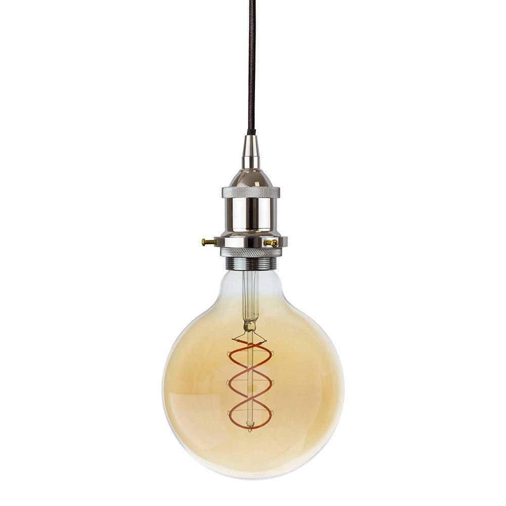 Nickel Pendant Bulb Holder - Bilden Home & Hardware Market