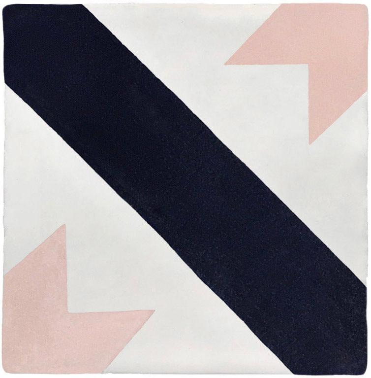 Nova Hand Painted Geometric Tile - Bilden Home & Hardware Market