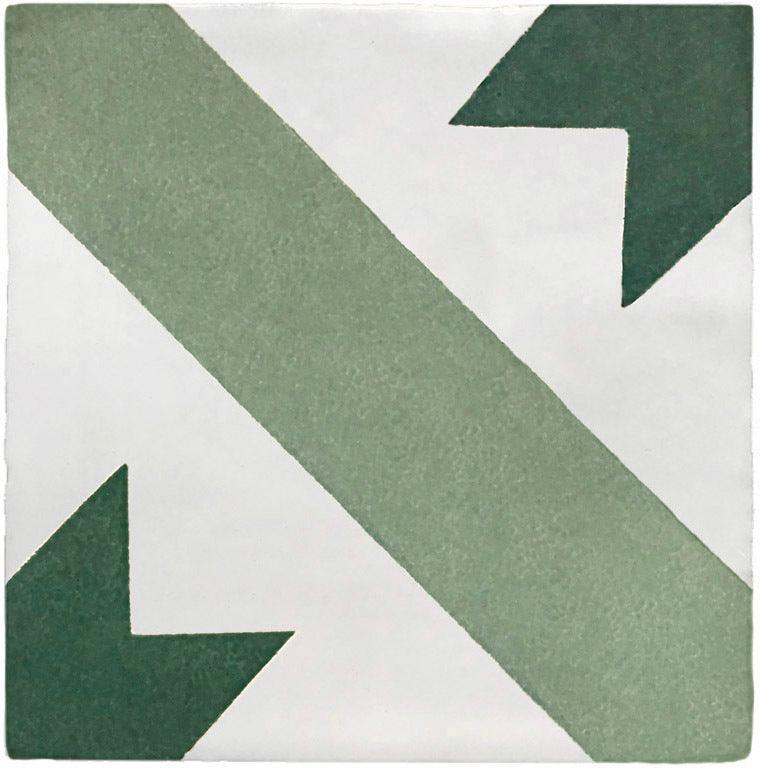 Nova Hand Painted Geometric Tile - Bilden Home & Hardware Market