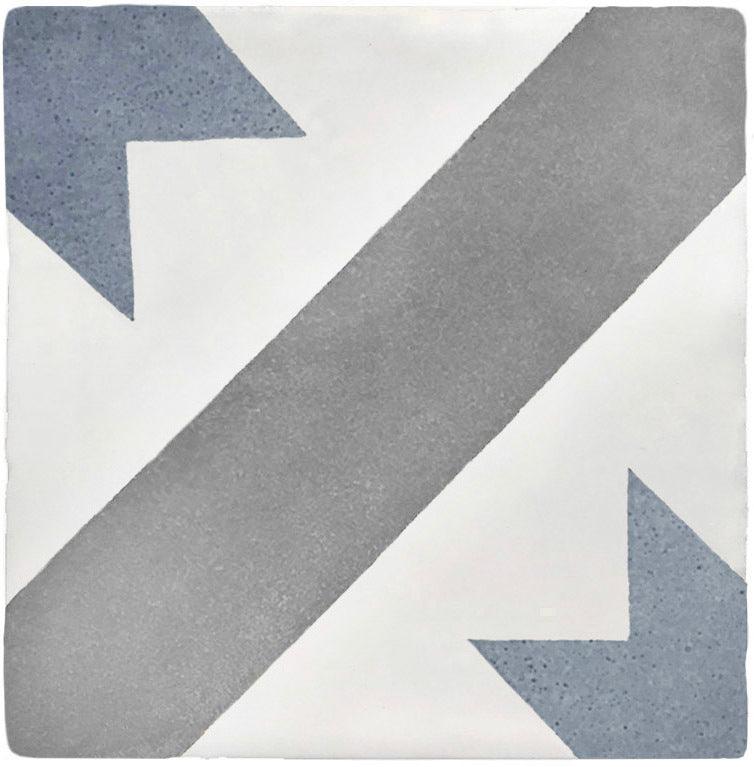 Nova Hand Painted Geometric Tile - Bilden Home & Hardware Market