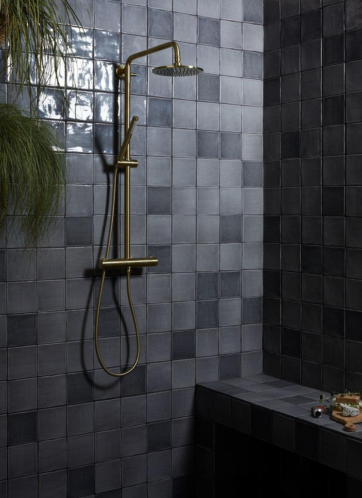 Old Iron Grey Glazed Square Tiles - Bilden Home & Hardware Market