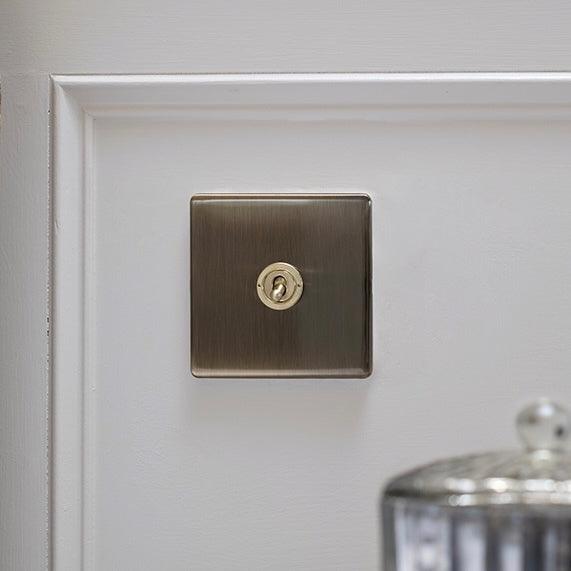Polished Chrome Toggle Light Switch - Bilden Home & Hardware Market