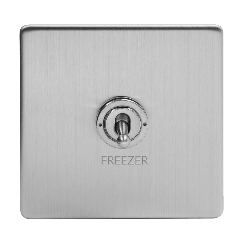 Polished Chrome Toggle Light Switch - Bilden Home & Hardware Market