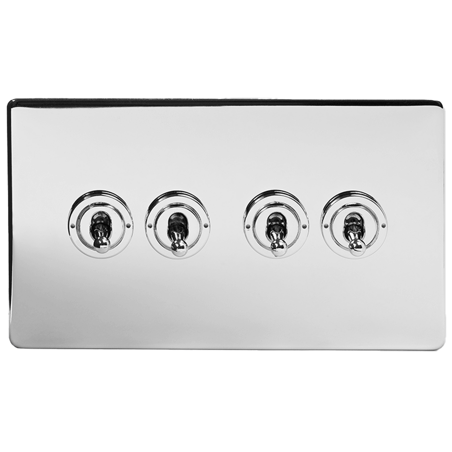 Polished Chrome Toggle Light Switch - Bilden Home & Hardware Market