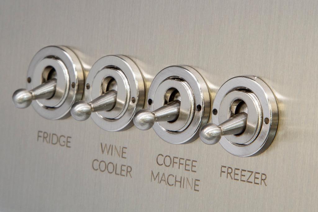 Polished Chrome Toggle Light Switch - Bilden Home & Hardware Market