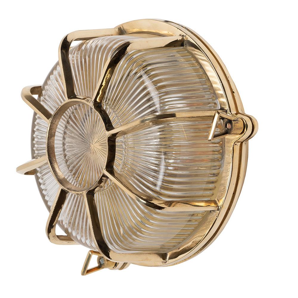 Prismatic Glass Bulkhead Wall Light - Bilden Home & Hardware Market