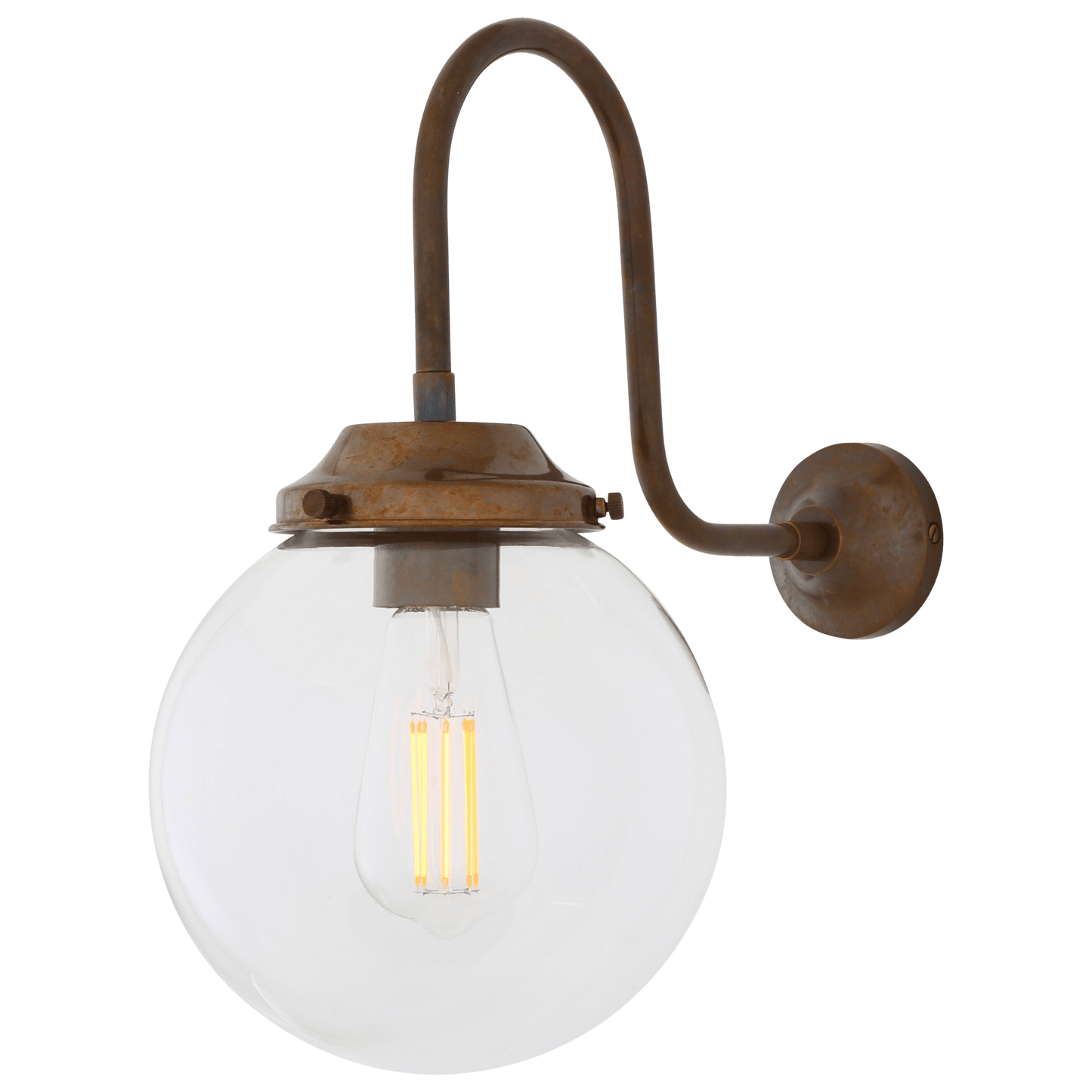 Riad Globe Swan Neck Wall Light - Bilden Home & Hardware Market