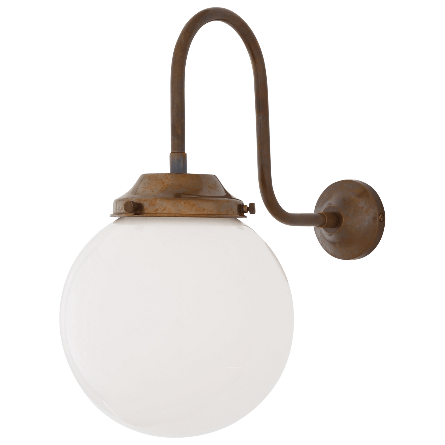 Riad Globe Swan Neck Wall Light - Bilden Home & Hardware Market