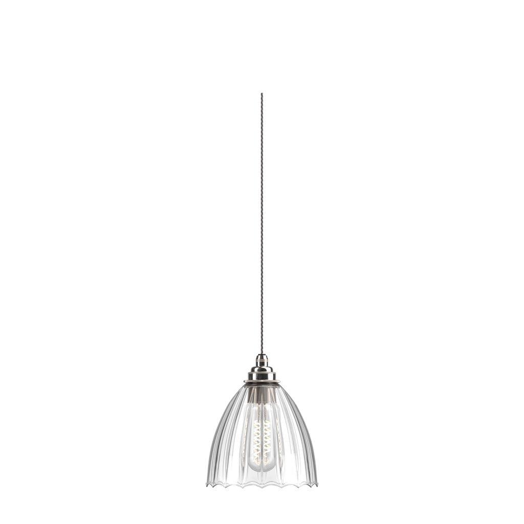 Ribbed Glass Pendant Light Ledbury - Bilden Home & Hardware Market