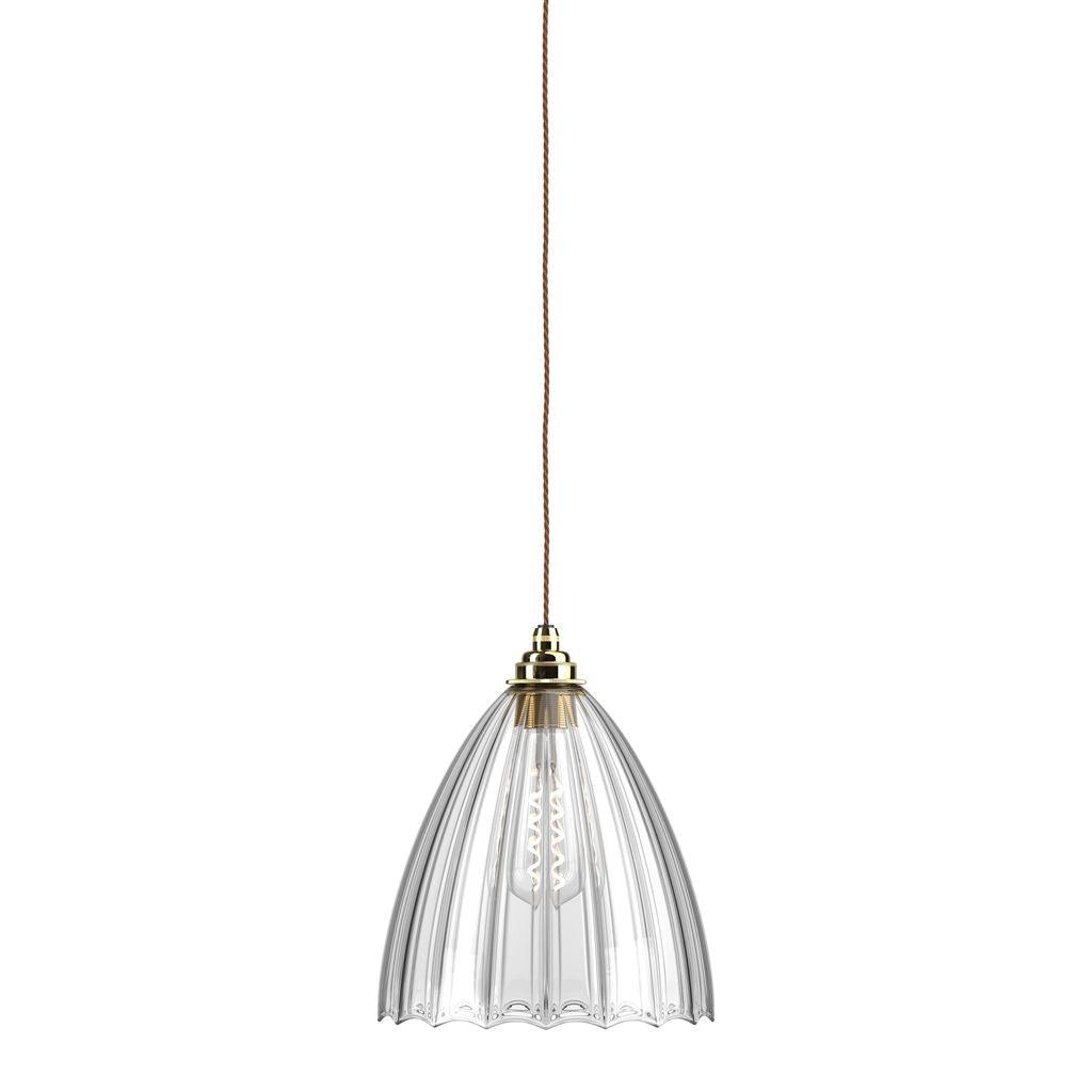 Ribbed Glass Pendant Light Ledbury - Bilden Home & Hardware Market