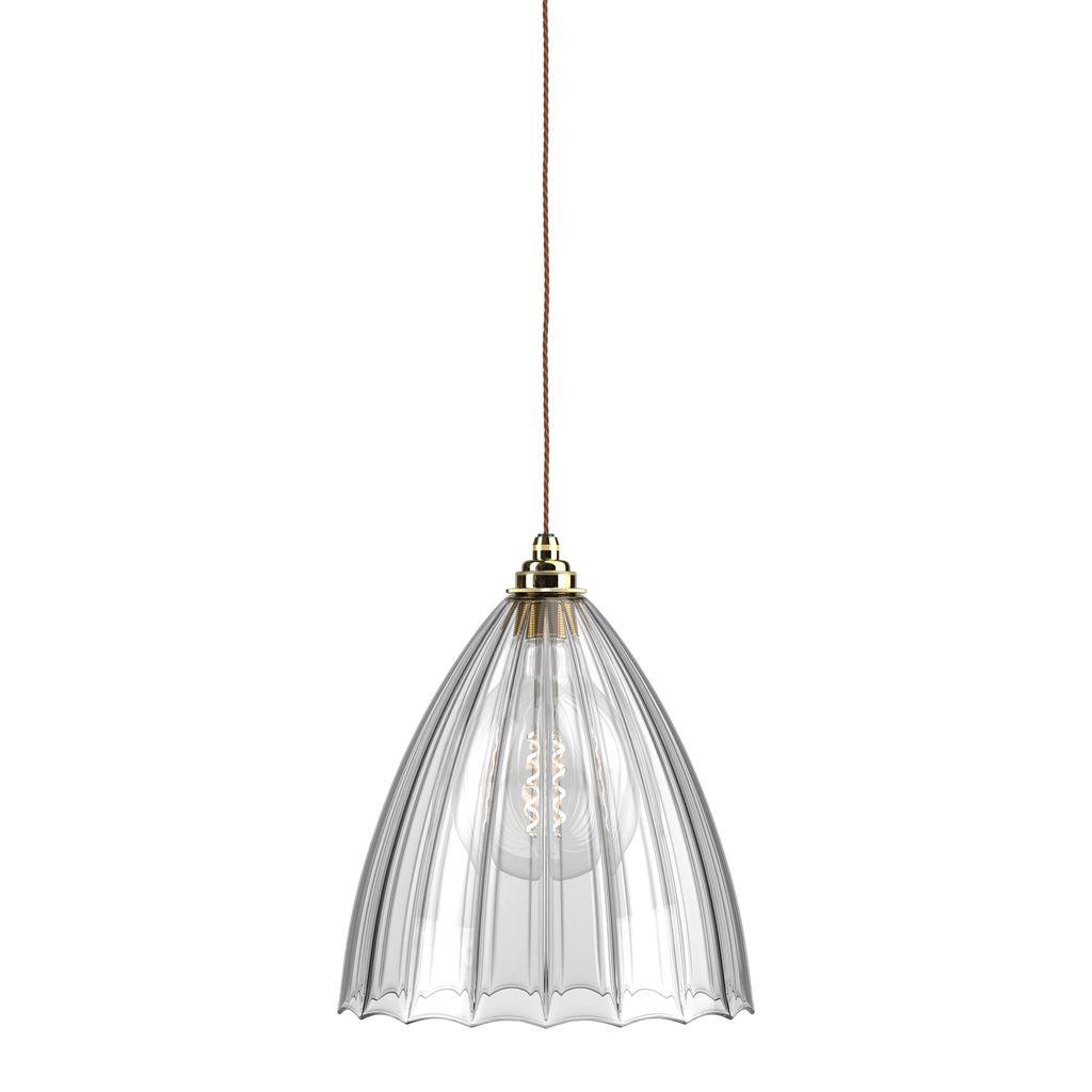 Ribbed Glass Pendant Light Ledbury - Bilden Home & Hardware Market