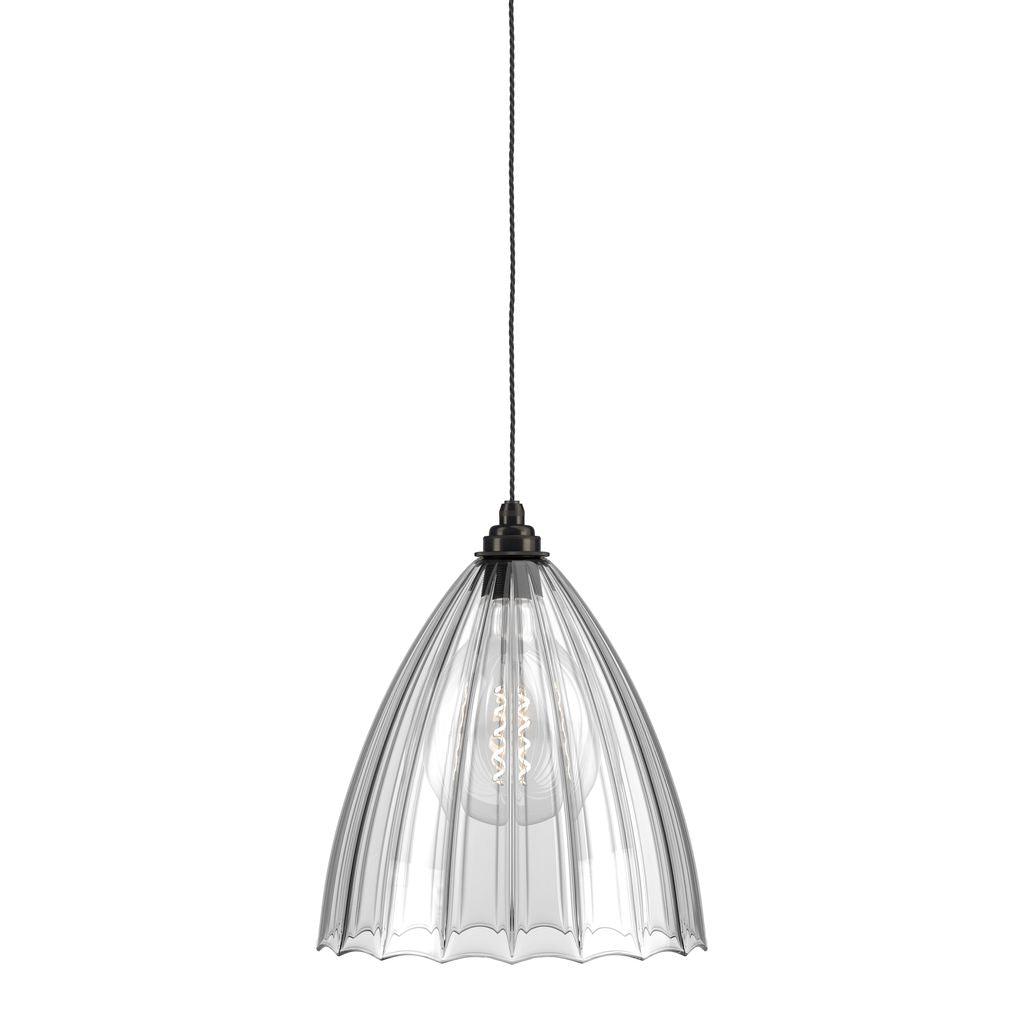 Ribbed Glass Pendant Light Ledbury - Bilden Home & Hardware Market