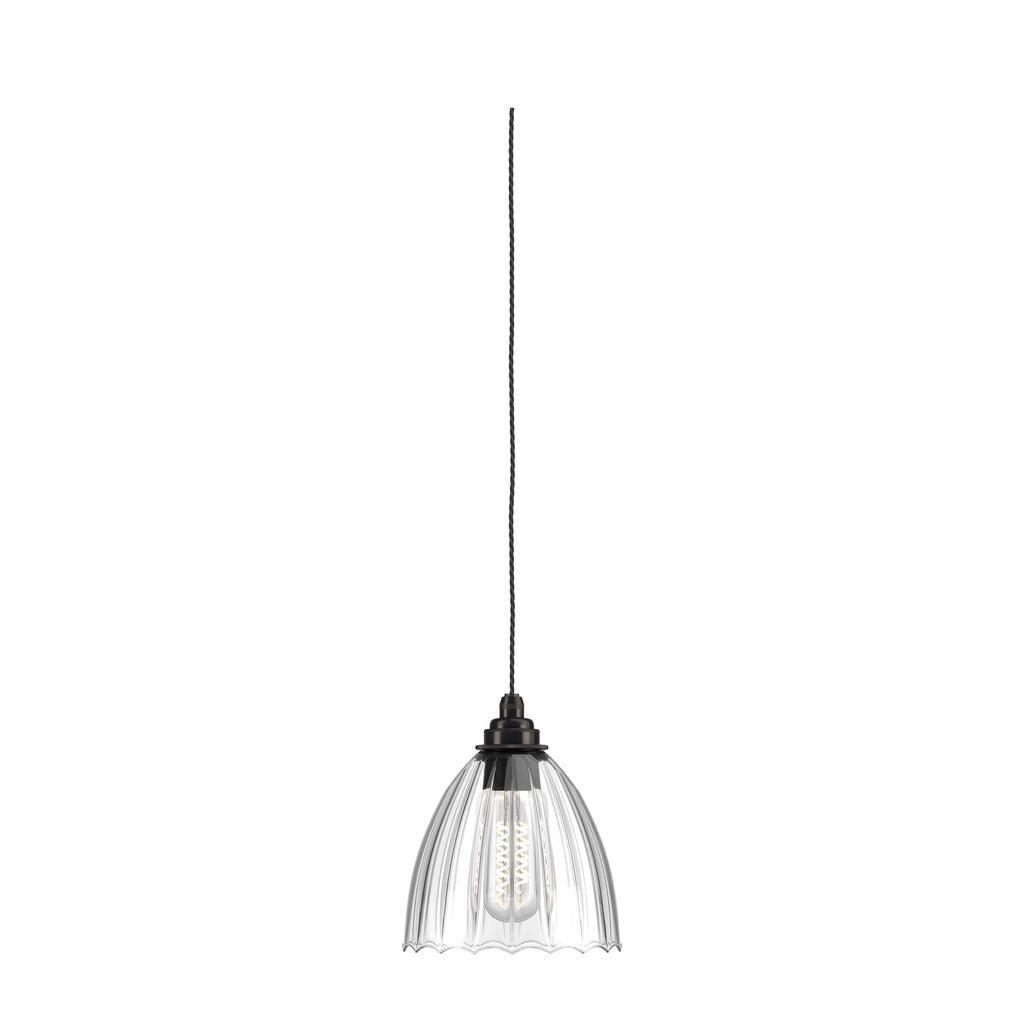 Ribbed Glass Pendant Light Ledbury - Bilden Home & Hardware Market
