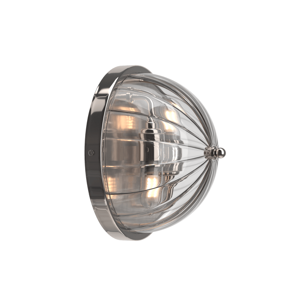 Ribbed Glass Wall Light Grafton - Bilden Home & Hardware Market