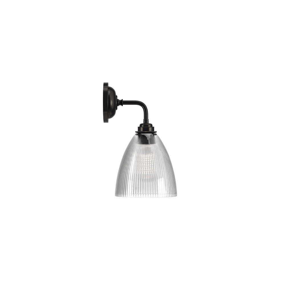 Skinny Ribbed Glass Bathroom Wall Light Ledbury - Bilden Home & Hardware Market