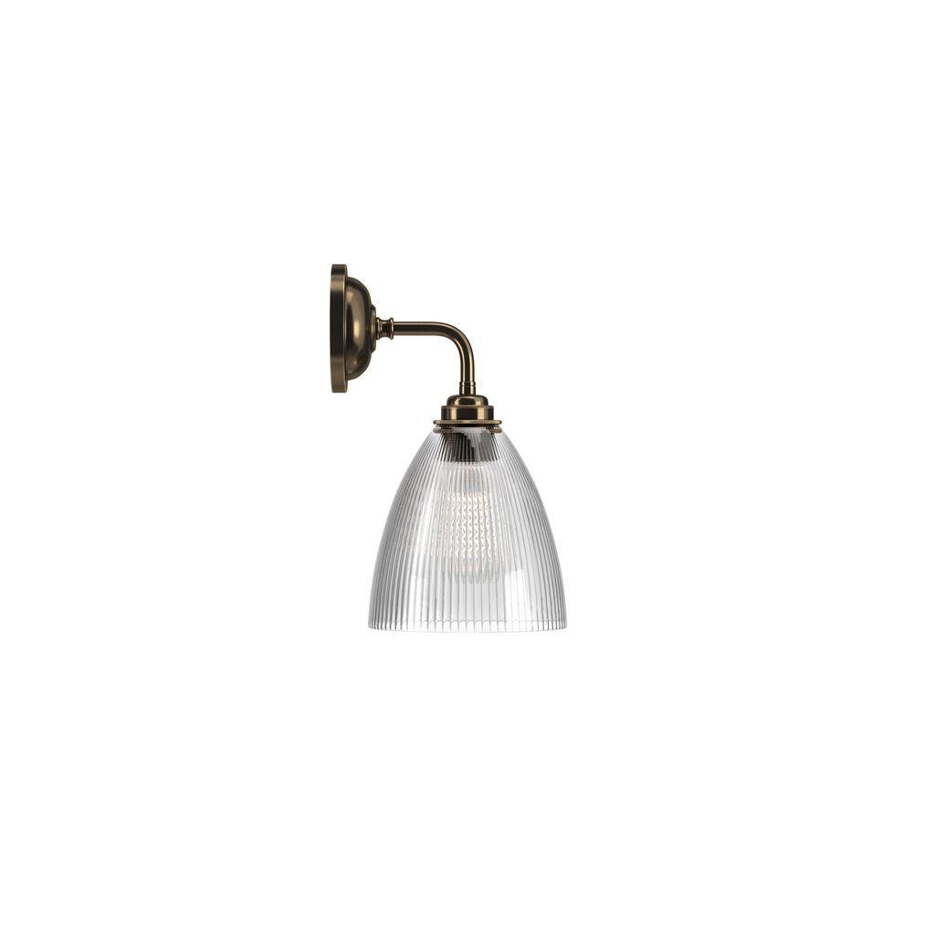 Skinny Ribbed Glass Wall Light Ledbury - Bilden Home & Hardware Market