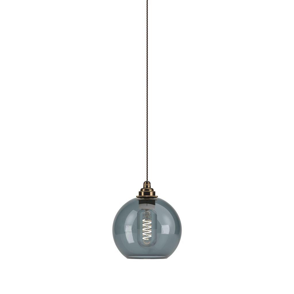 Smoked Glass Globe Pendant Light Hereford - Bilden Home & Hardware Market