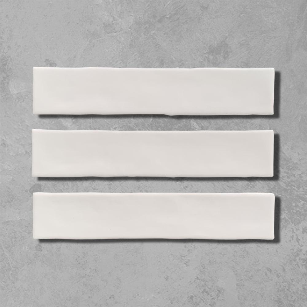 Soft White Skinny Glazed Tiles - Bilden Home & Hardware Market