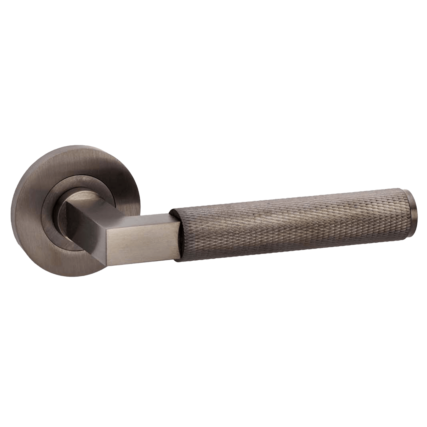Solid Brass Knurled Door Handle - Bilden Home & Hardware Market