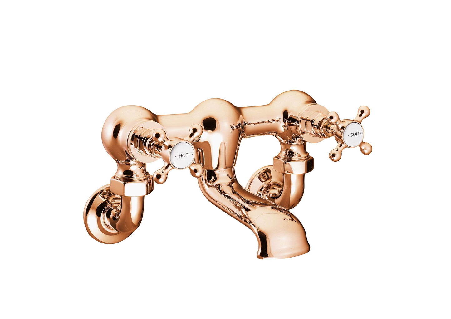 Solid Brass Wall Mounted Bath Filler - Bilden Home & Hardware Market