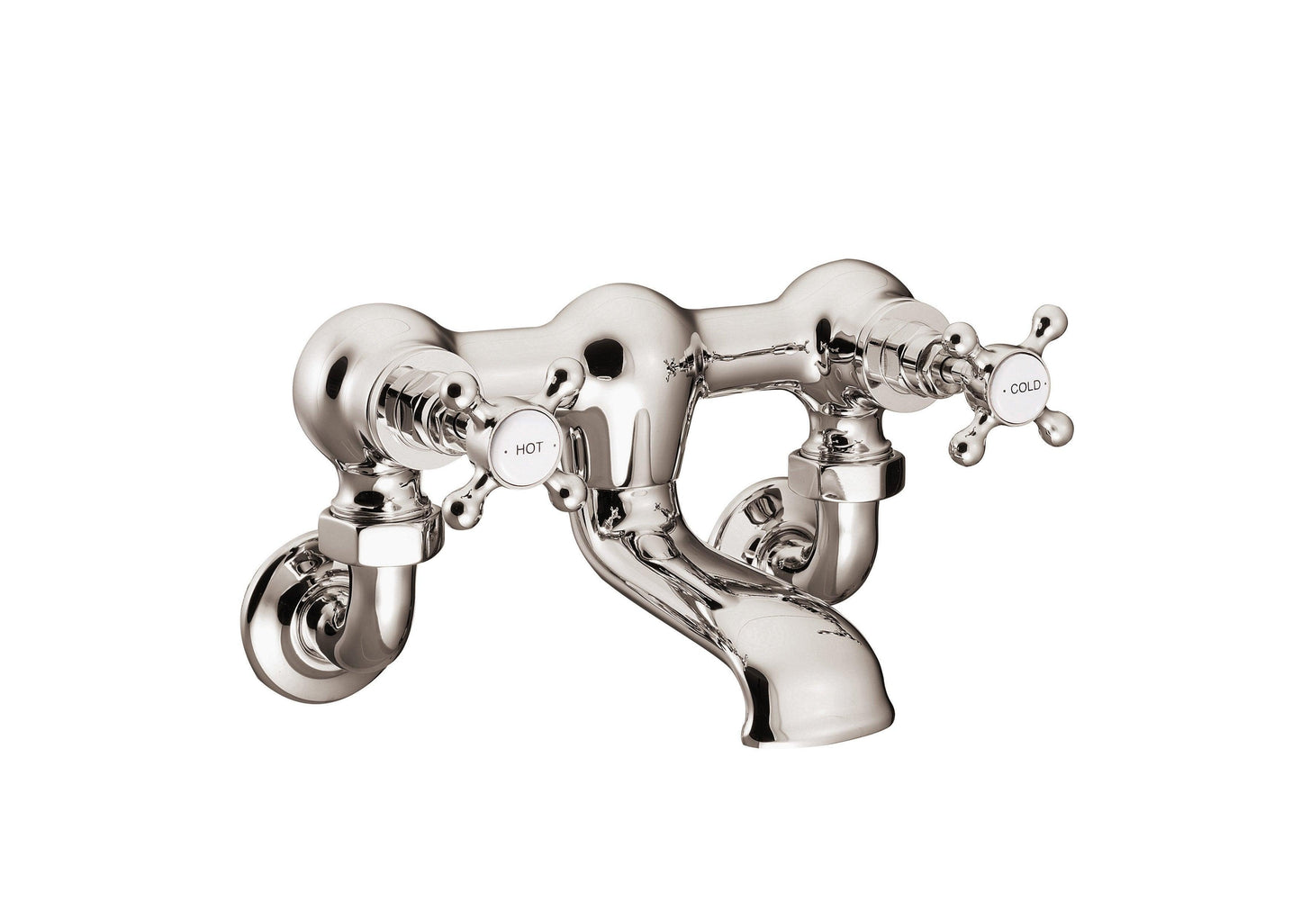 Solid Brass Wall Mounted Bath Filler - Bilden Home & Hardware Market