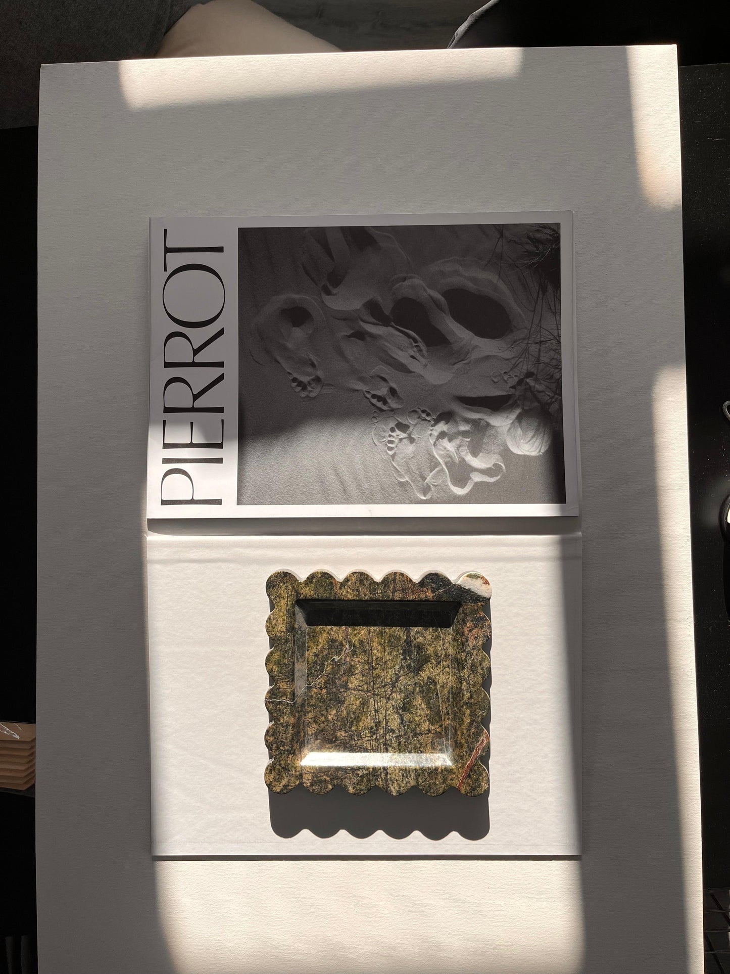 Square Scallop Marble Tray - Bilden Home & Hardware Market
