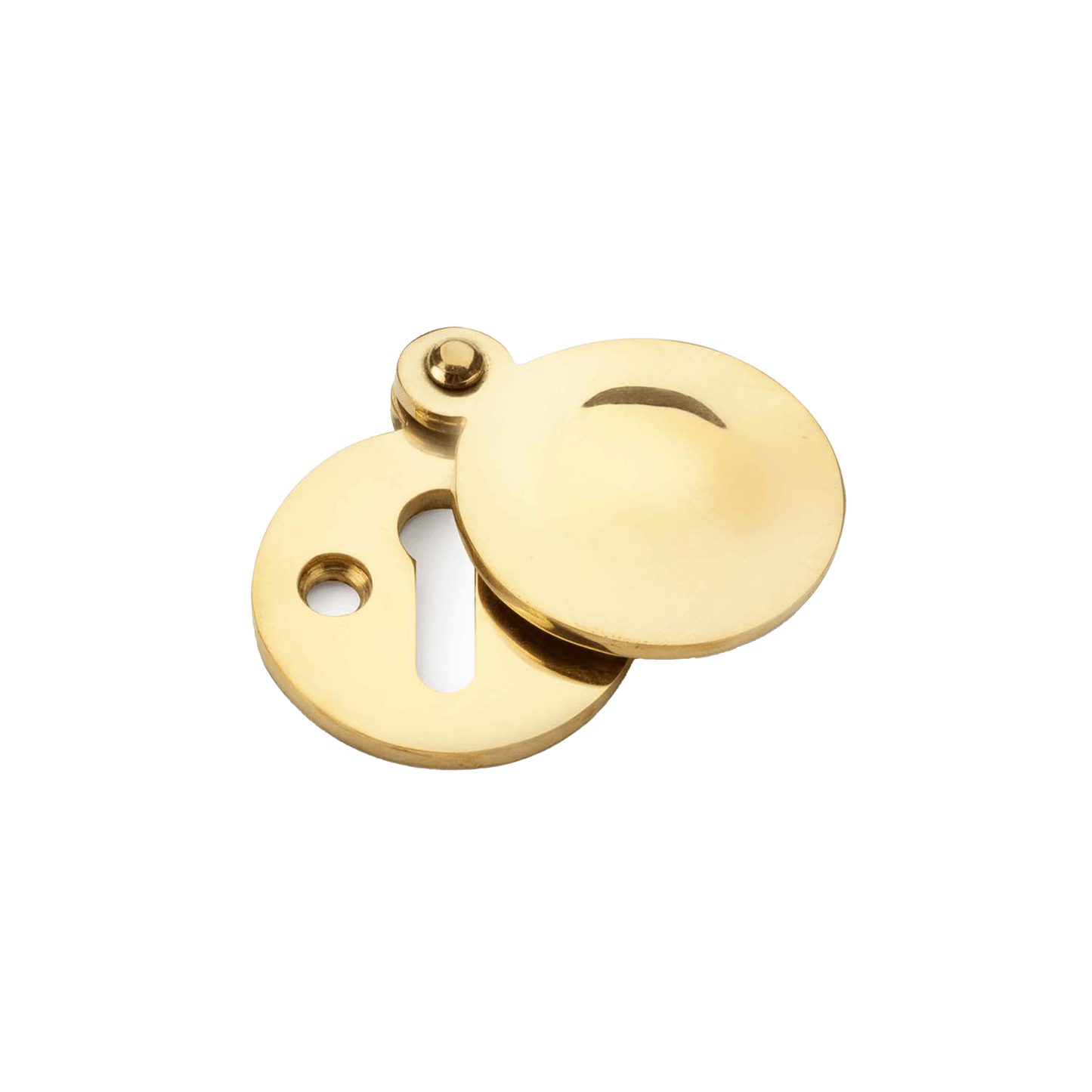 Standard Profile Round Keyhole Escutcheon with Cover - Bilden Home & Hardware Market