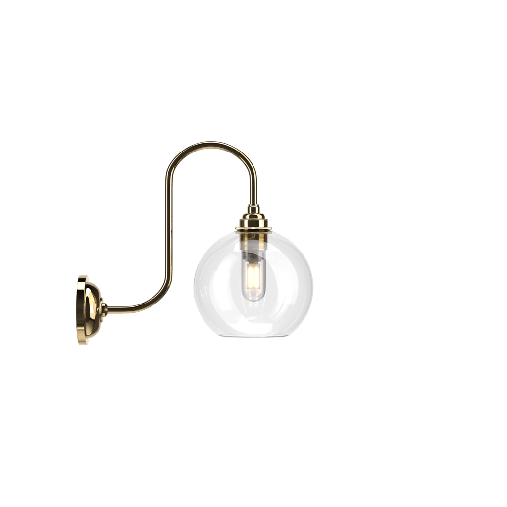 Swan Neck Globe Wall Light Hereford - Bilden Home & Hardware Market