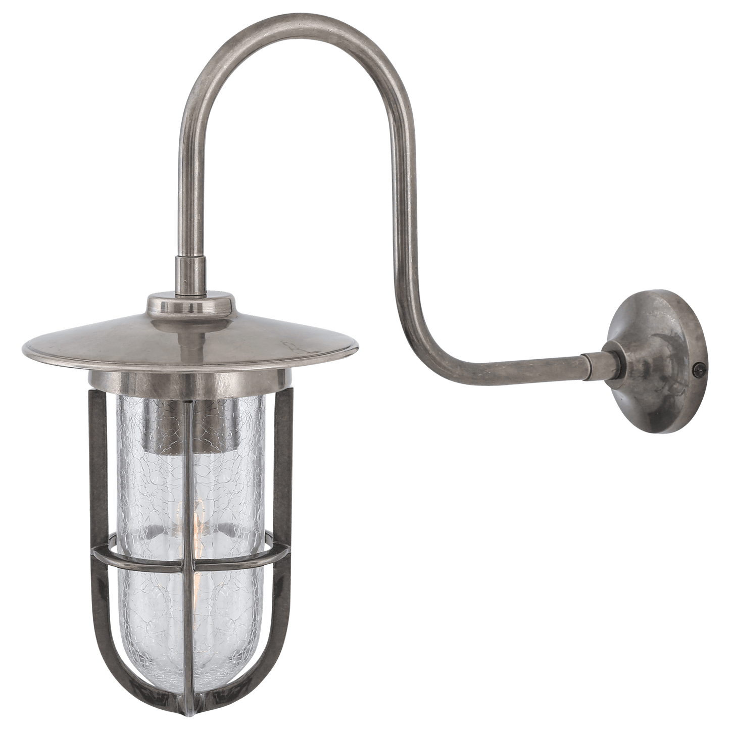 Swan Neck Well Glass Wall Light - Bilden Home & Hardware Market