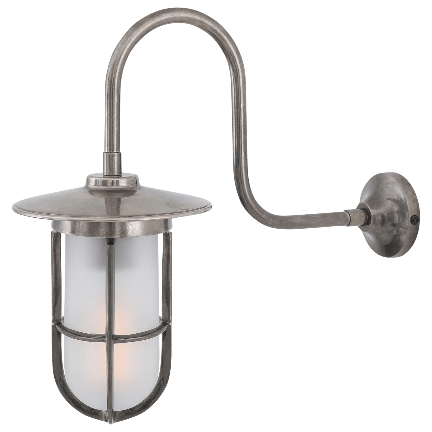 Swan Neck Well Glass Wall Light - Bilden Home & Hardware Market