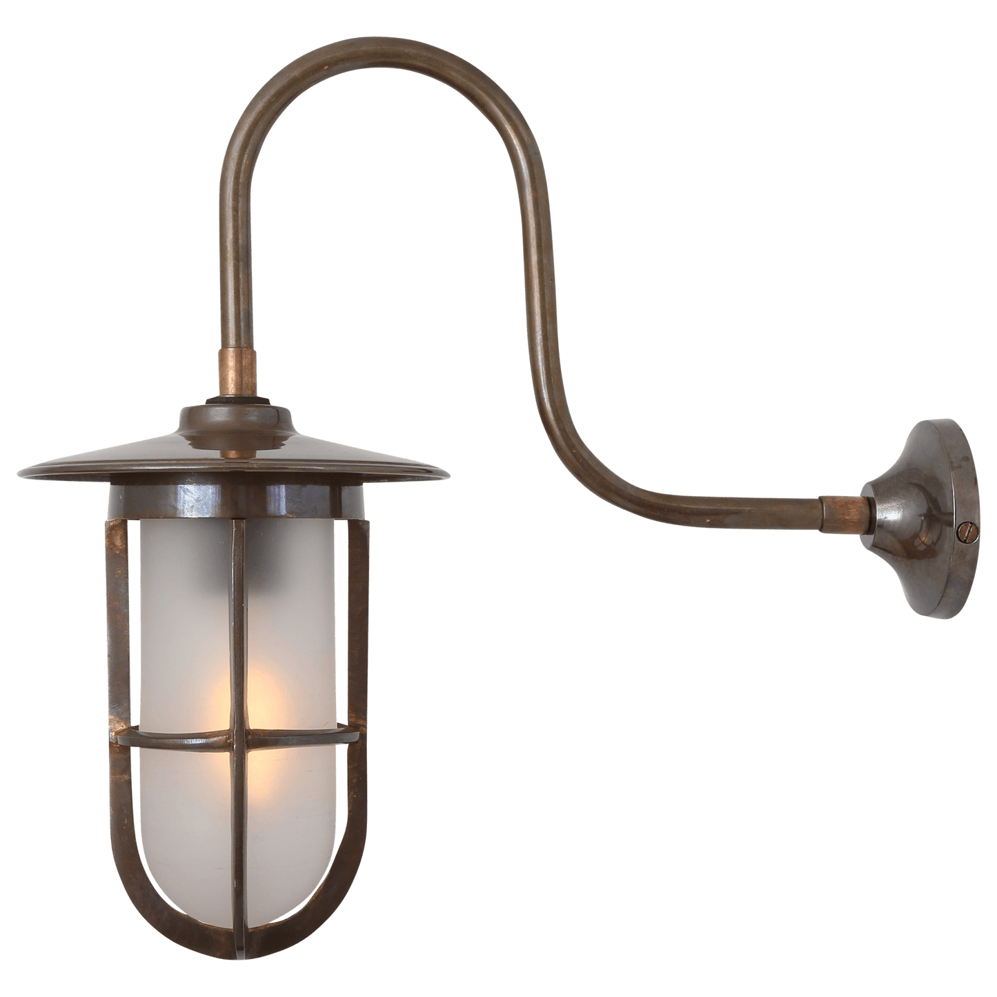 Swan Neck Well Glass Wall Light - Bilden Home & Hardware Market