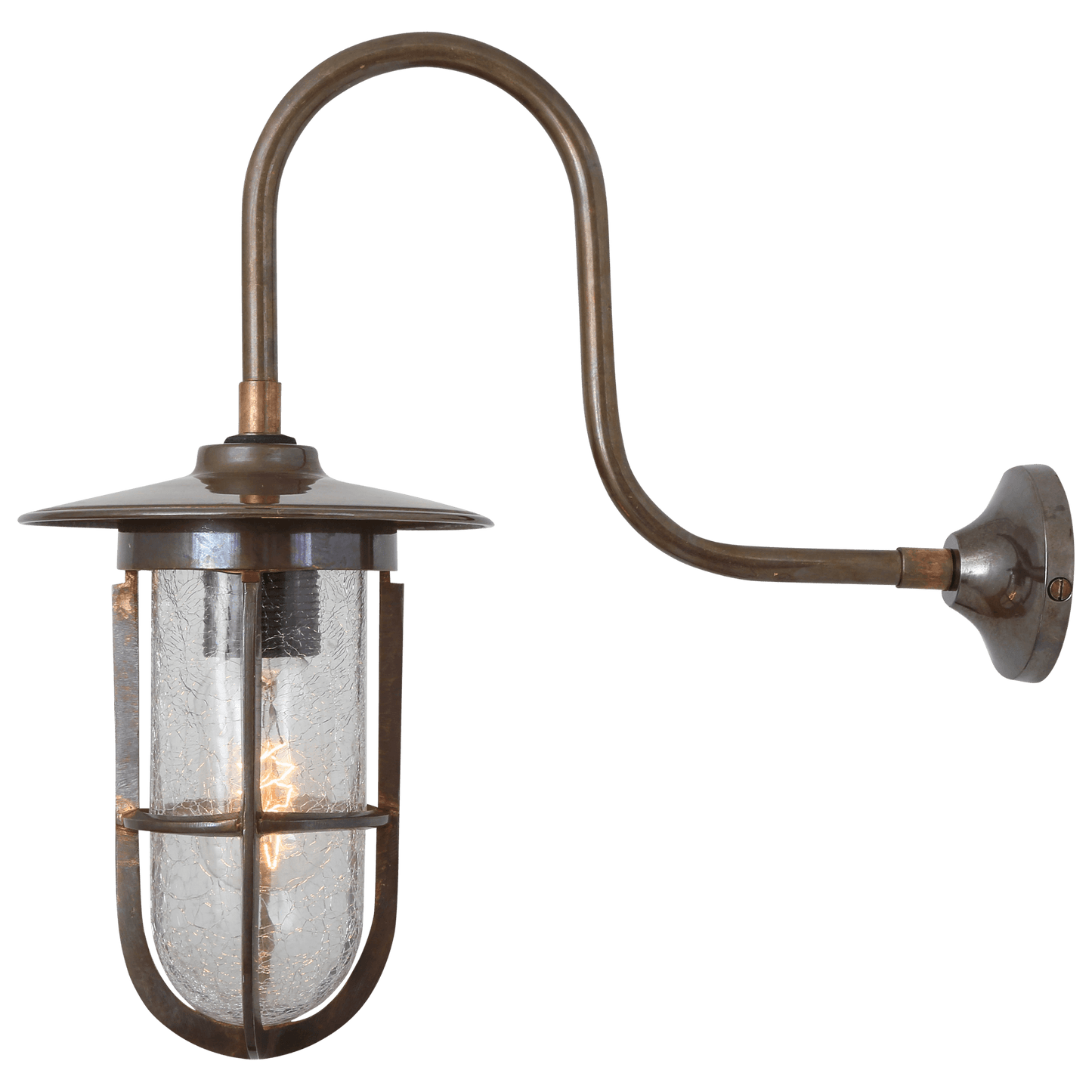 Swan Neck Well Glass Wall Light - Bilden Home & Hardware Market