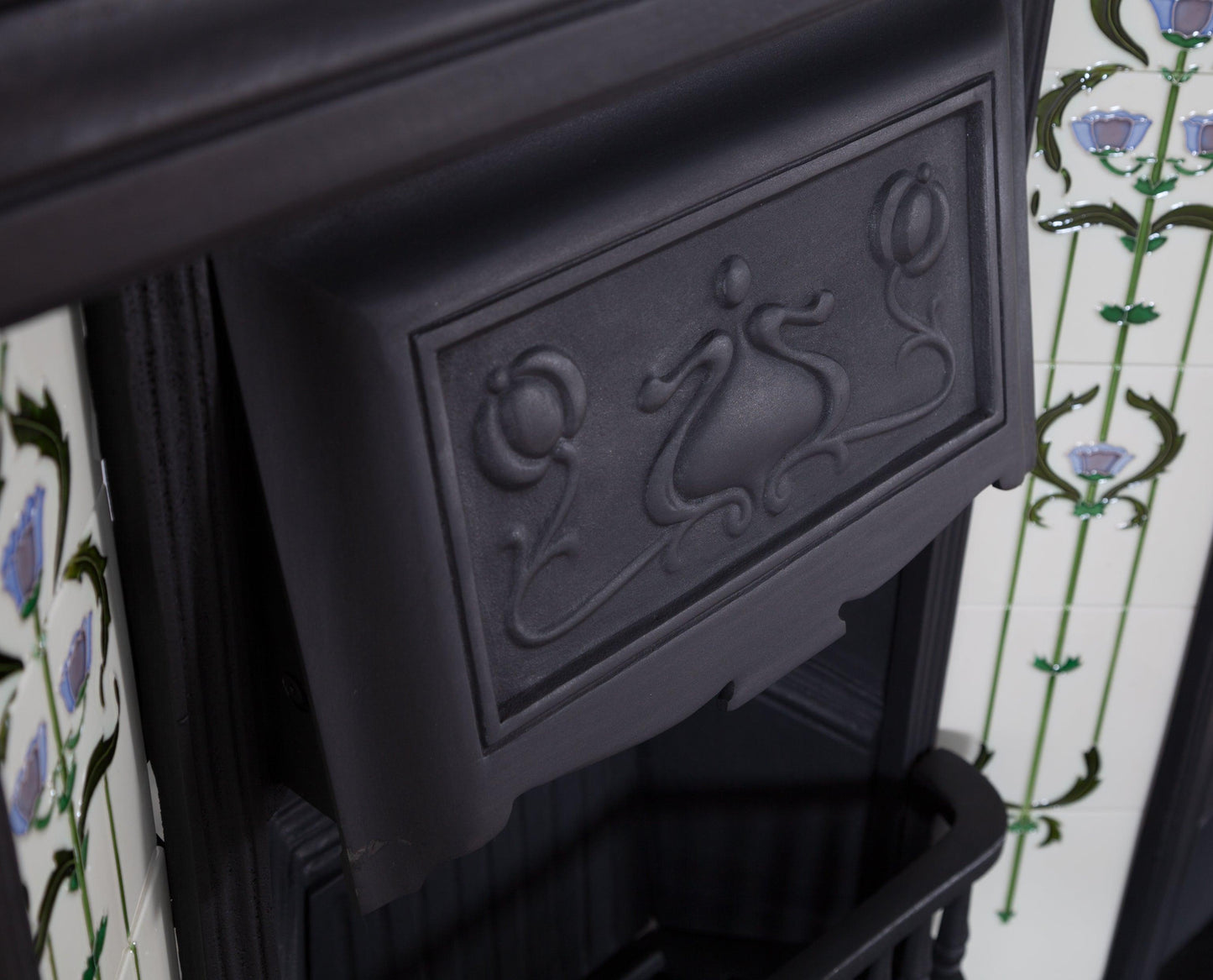 Verona Art Nouveau Cast Iron Fireplace - Bilden Home & Hardware Market
